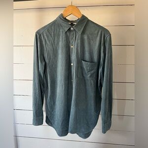 Sophie Max Teal Button Down Shirt